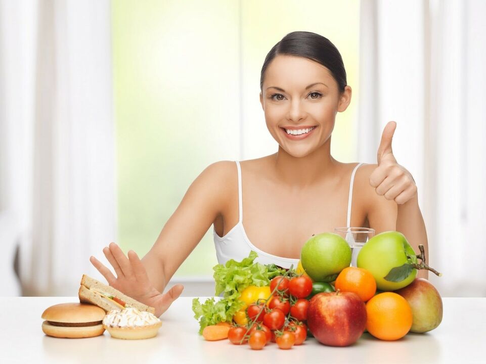 Vegetais e frutas são preferíveis a confeitaria bem nutrida